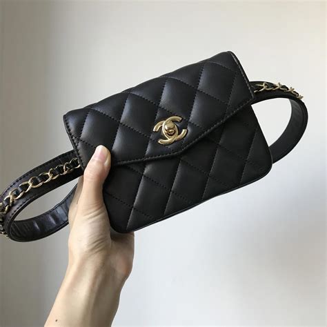 chanel belt bag women|chanel waist bag 2022.